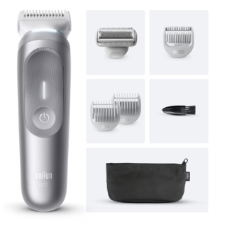Braun Series 7 Bg7550 Rasoio Elettrico / Regolabarba / Tagliabasette Grigio