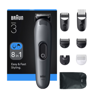 Braun Aio3540 Tagliacapelli Nero, Grigio 14 Nichel-metallo Idruro (nimh)
