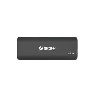 S3plus Technologies Zenith Pro Black 512 Gb Usb Tipo-c 3.2 Gen 2 (3.1 Gen 2) Nero