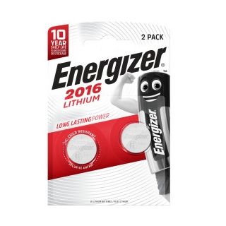 Energizer 7638900248340 Batteria per Uso Domestico Batteria Monouso Cr2016 Litio