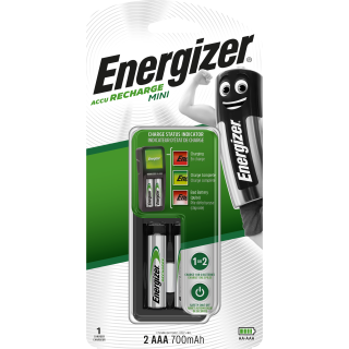 Energizer Mini Charger Carica Batterie Ac