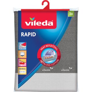 Vileda Rapid Copertura Superiore Dell'asse da Stiro Cotone Grigio