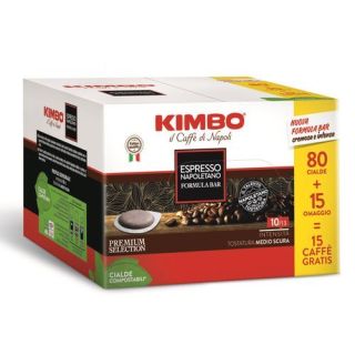 Kimbo 014289 Capsula e Cialda da Caffè Cialde Caffè Medium-dark Roast 95 Pz