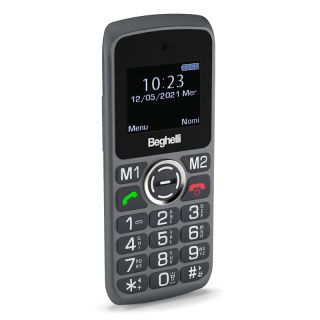 Beghelli Salvalavita Phone Slv10 4,5 Cm (1.77") 81 G Nero Telefono per Anziani