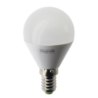 Beghelli Liteled.6 Lampadina a Risparmio Energetico Bianco Freddo 6500 K 7 W E14 F