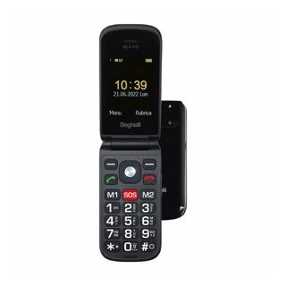 Beghelli Salvalavita Phone Slv15 6,1 Cm (2.4") 87 G Nero Telefono per Anziani