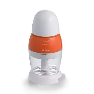 Ariete 439 Gratì Turbo - Grattugia Elettrica Che Si Trasforma in Formaggera con Dosatore da Tavola - Coperchio Salvafreschezza - Lama Acciaio Inox
