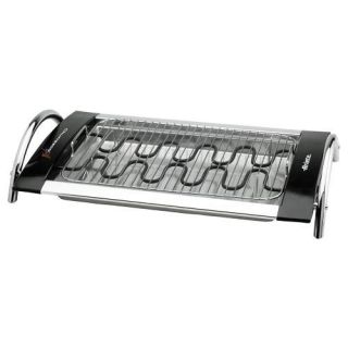 Ariete 732 Churrasco Grill - Doppia Griglia con Vassoio in Alluminio. Potenza 2000w. Regolazione Temperatura da 60° a 250°