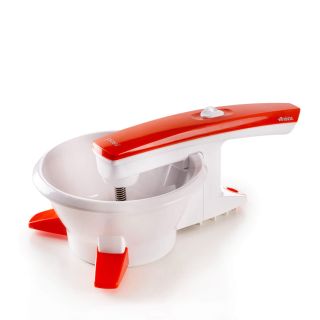 Ariete 261 Passì - Passaverdure Elettrico - 3 Dischi Acciaio Inox - Adattabile a Qualsiasi Recipiente - 25 Watt - Bianco e Arancio