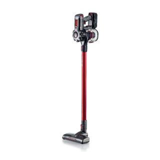 Ariete 2757 22v Lithium - Scopa Elettrica Senza Fili - 3 Livelli di Filtrazione - Batteria Li-ion 2200 Mah - Kit Accessori Incluso - Rosso