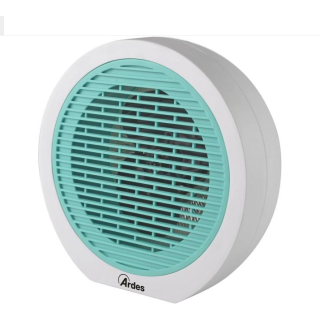 Ardes Ar4f04 Stufetta Elettrica Blu, Bianco 2000 W Riscaldatore Ambiente Elettrico con Ventilatore