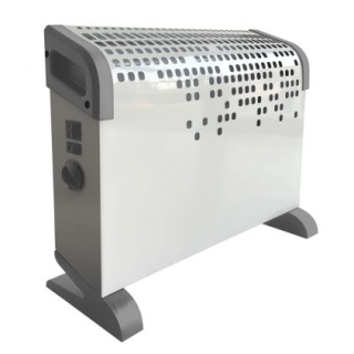 Ardes Ar4c03 Stufetta Elettrica Interno Bianco 2000 W Riscaldatore Ambiente Elettrico con Ventilatore
