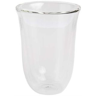 De’longhi 5513214611 Bicchiere da Caffè Trasparente 2 Pz 220 Ml