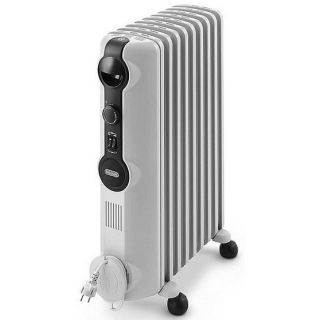 De’longhi Trrs 0920 Stufetta Elettrica Interno Bianco 2000 W Riscaldatore Ambiente Elettrico a Olio