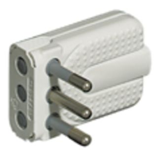 Bticino S2465ta Adattatore per Presa di Corrente Bianco