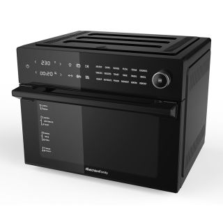 Melchioni 118340032 Friggitrice Singolo 30 L Indipendente 1800 W Friggitrice Ad Aria Calda Nero