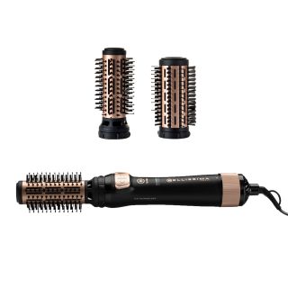 Bellissima Spazzola Ad Aria Calda My Pro Revolution Bhs4 1100, Rotazione Automatica, 2 Spazzole da 40 e 50 Mm, Ionizzatore, 1000 W