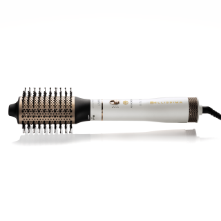 Bellissima Imetec Air Wonder, Spazzola Ad Aria Calda, Tecnologia a Ioni, Spazzole Rivestite in Ceramica e Cheratina, Asciuga, Dona Volume, 8 Accessori, 1000 W