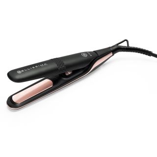Bellissima Imetec B-mini Piastra Mini da Borsa e da Viaggio, per Capelli Corti, Ciuffi e Frange, Compatta, Leggera, Rivestimento in Ceramica, Temperatura 200°c, Multivoltaggio Automatico, Beauty Bag