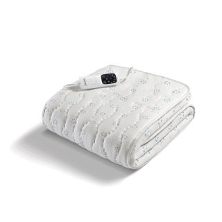 Imetec Scaldasonno Adapto Singolo 150 X 80 Cm, Basso Consumo, Tecnologia Brevettata, Riscaldamento Rapido, Temperatura Personalizzata, Cotone con Trattamento Antibatterico, Comando con 6 Temperature