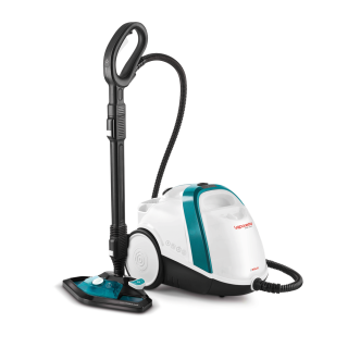 Polti Vaporetto Smart 100_t Pulitore a Vapore Cilindrico 1500 W Blu, Bianco