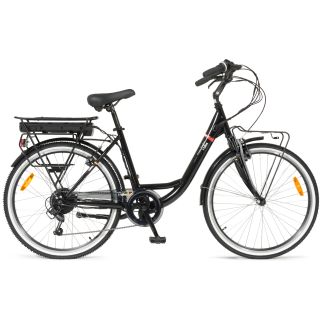 I-bike City Easy Flow Nero Acciaio 66 Cm (26") 24 Kg Litio