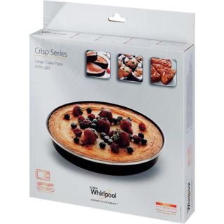 Whirlpool Piatto Crisp a Bordo Alto (tortiera) per Forno a Microonde Avm280