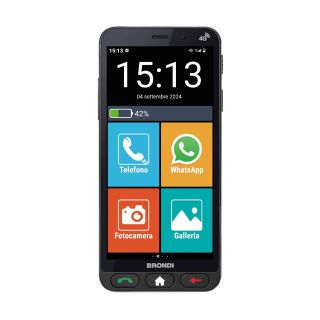 Brondi Amico Vero 4g 14,5 Cm (5.7") Doppia Sim Android 14 Usb Tipo-c 3 Gb 32 Gb 2800 Mah Nero
