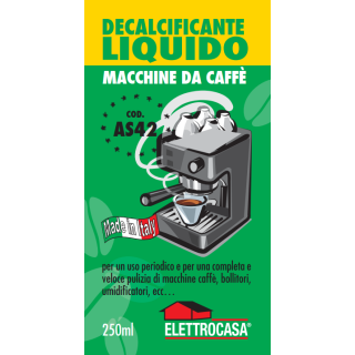 Elettrocasa Decalcificante Liquido per Caffè