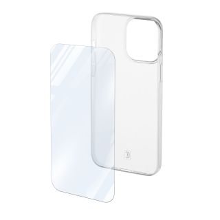 Cellularline Protection Kit - Iphone 16 Pro Max Kit di Accessori per La Protezione dello Smartphone