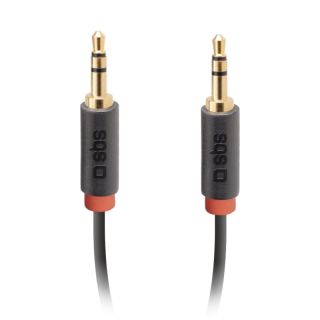 Sbs Cavo Audio Stereo Jack 3,5 Mm per Cellulari e Smartphone