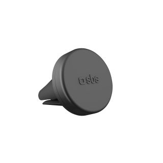 Sbs Supporto Auto Rotondo Magnetico per Telefono con Fissaggio a Clip