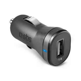 Sbs Mini Caricatore Auto 5 Watt - Ricarica Standard con Porta Usb Universale