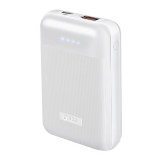 Sbs Tebb10000pd20ruw Batteria Portatile Polimeri di Litio (lipo) 10000 Mah Bianco