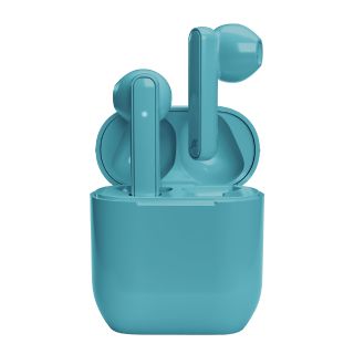 Sbs Nubox Auricolare True Wireless Stereo (tws) In-ear Musica e Chiamate Usb Tipo-c Bluetooth Ciano