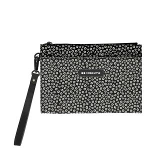 Sbs Cmhandbagsf Borsa e Tracolla Nylon, Poliestere Nero, Bianco Ragazza Borsa a Mano