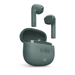 Sbs One Color Auricolare True Wireless Stereo (tws) In-ear Musica e Chiamate Bluetooth Verde