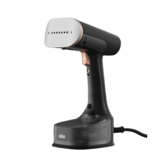Braun Quickstyle 7 Ferro a Vapore Piastra in Ceramica 1600 W Nero, Rame