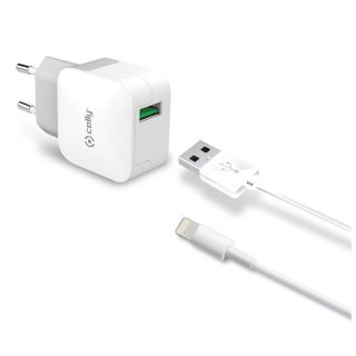 Celly Tcusblight Caricabatterie per Dispositivi Mobili Universale Bianco Ac Interno