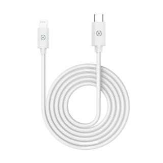 Celly Usblighttypecwh Cavo per Cellulare Bianco 1 M Usb C Lightning