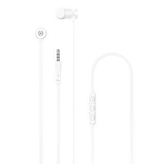 Celly Up1000 Auricolare Cablato In-ear Musica e Chiamate Argento