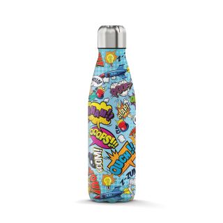 The Steel Bottle - Pop Art Series 500 Ml - Comic