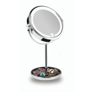 Macom Enjoy & Relax 233 Specchietto per Trucco Libera Installazione Rotondo Cromo