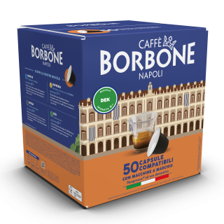 Caffè Borbone Capsule per Nespresso Miscela Dek 50 Pz