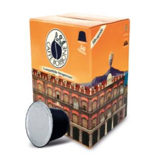 Caffè Borbone Capsule per Nespresso Decisa Capsule Caffè 50 Pz