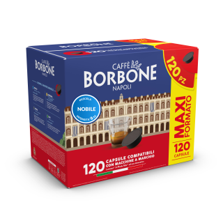 Caffè Borbone Capsule per Lavazza a Modo Mio Caffè Nobile Capsule 120 Pz