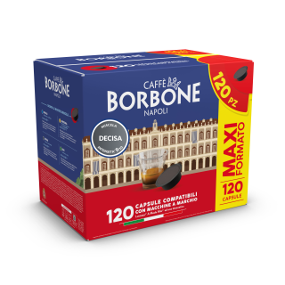 Caffè Borbone Capsule per Lavazza a Modo Mio Caffè Decisa 120 Pz