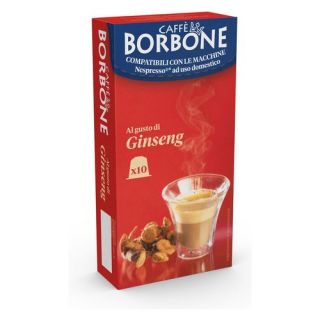 Caffè Borbone Capsule per Nespresso Ginseng 10 Pz