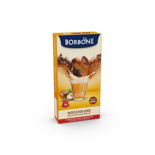 Caffè Borbone Capsule per Nespresso Nocciolino 10 Pz