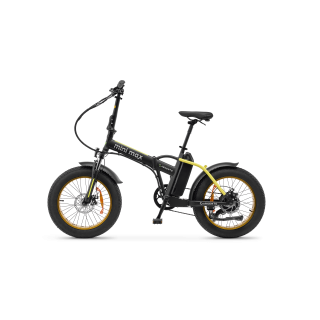 Argento E-mobility Minimax Nero, Giallo Alluminio Taglia Unica 50,8 Cm (20") 26 Kg Ioni di Litio